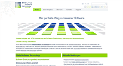 Desktop Screenshot of delta-software.com